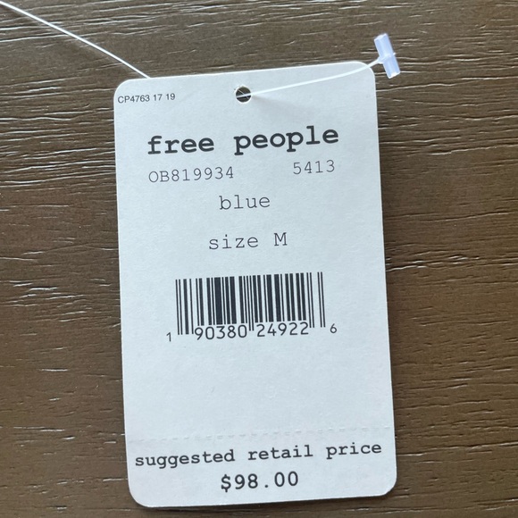 NWT Free People High Neck Mini Dress - Picture 3 of 4